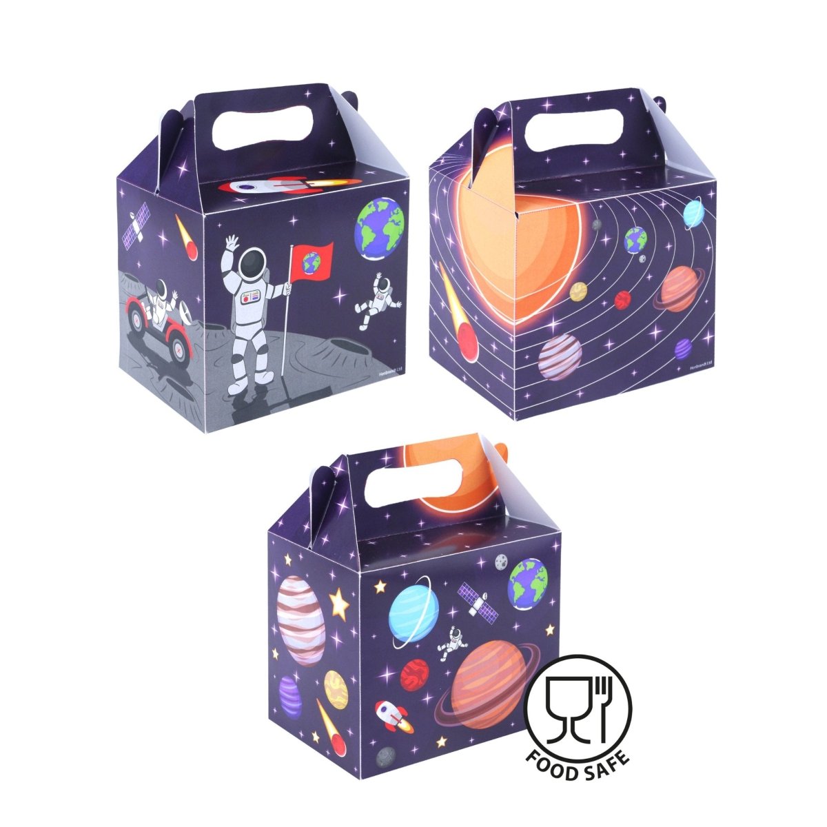Space Party Food Boxes - Kids Party Craft