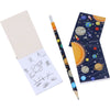 Space Pencils with Erasers (6 pieces) - Kids Party Craft