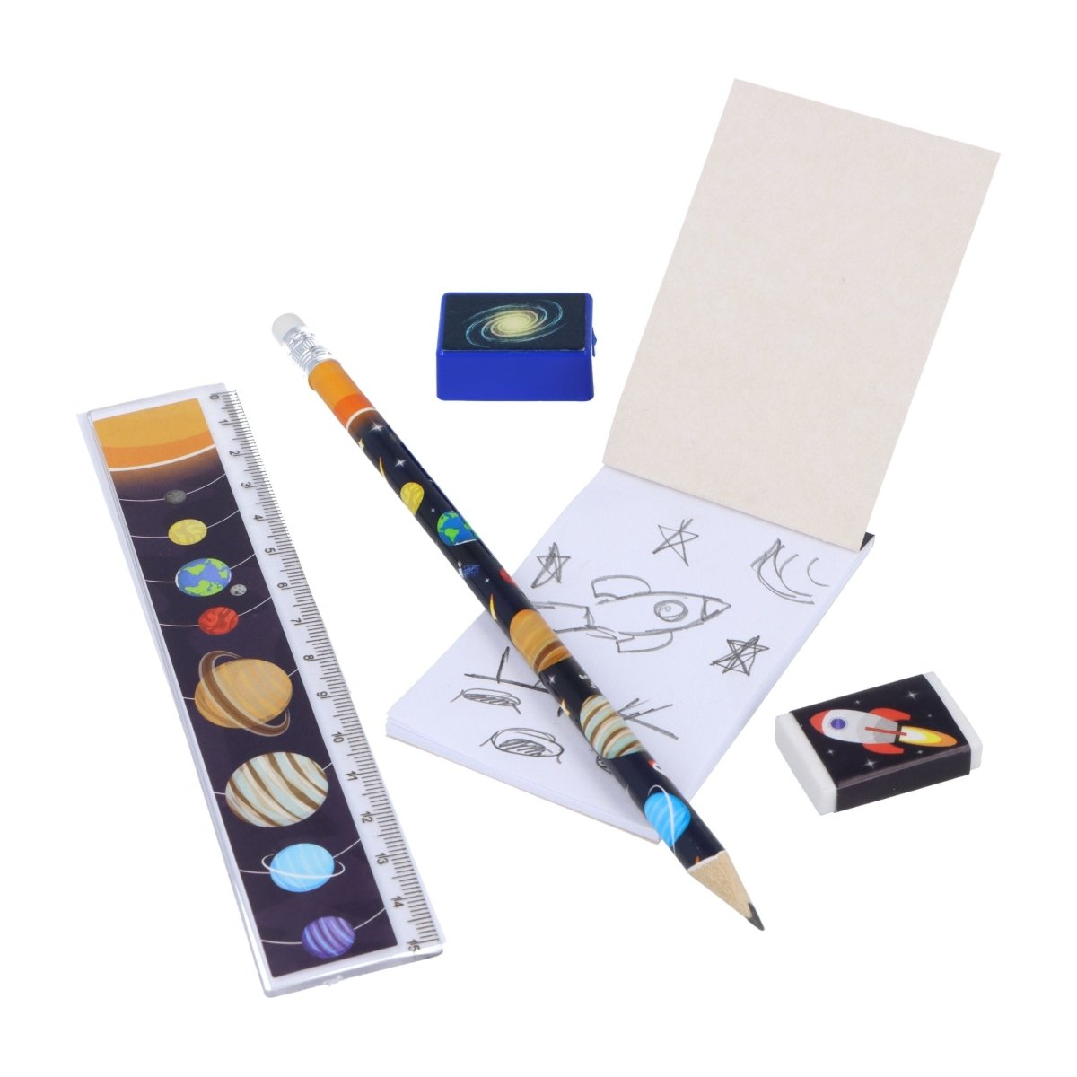 Space Stationery Set 5pc - Kids Party Craft