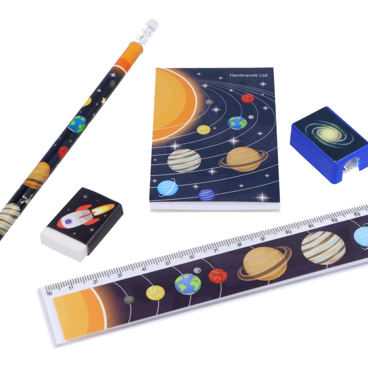 Space Stationery Set 5pc - Kids Party Craft