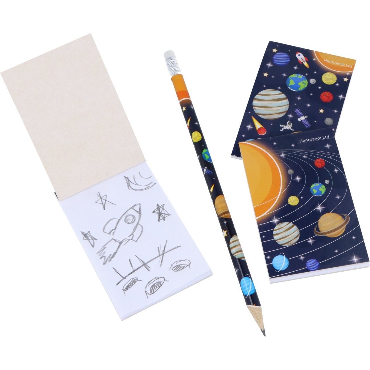 Space Stationery Set 5pc - Kids Party Craft