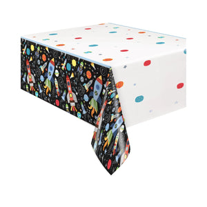 Space Table Cover - Kids Party Craft