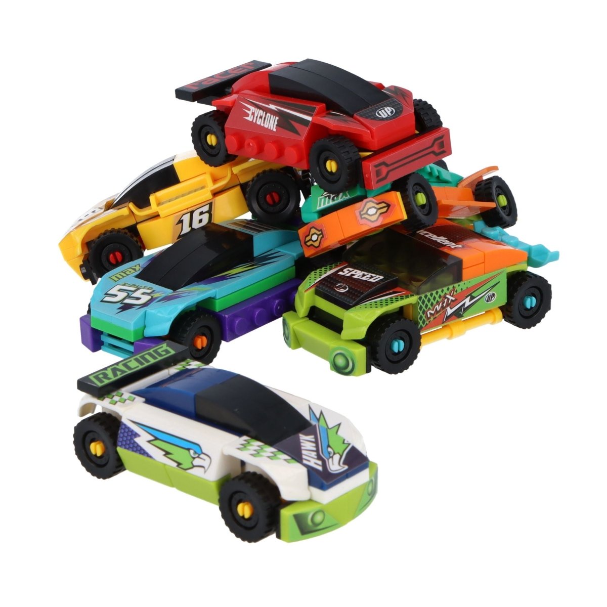 Sports Car Block Kit - Kids Party Craft