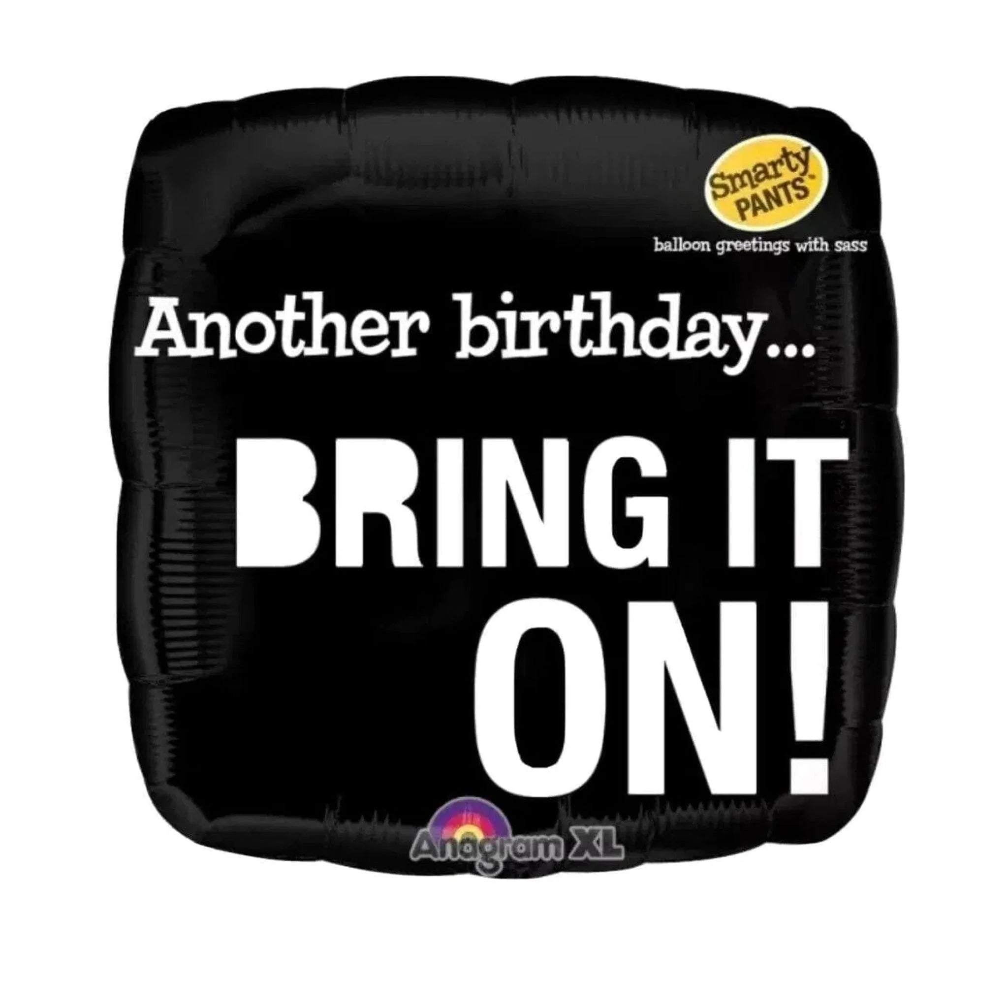 Square Birthday Foil Balloons 18" - Bring it on - Kids Party Craft