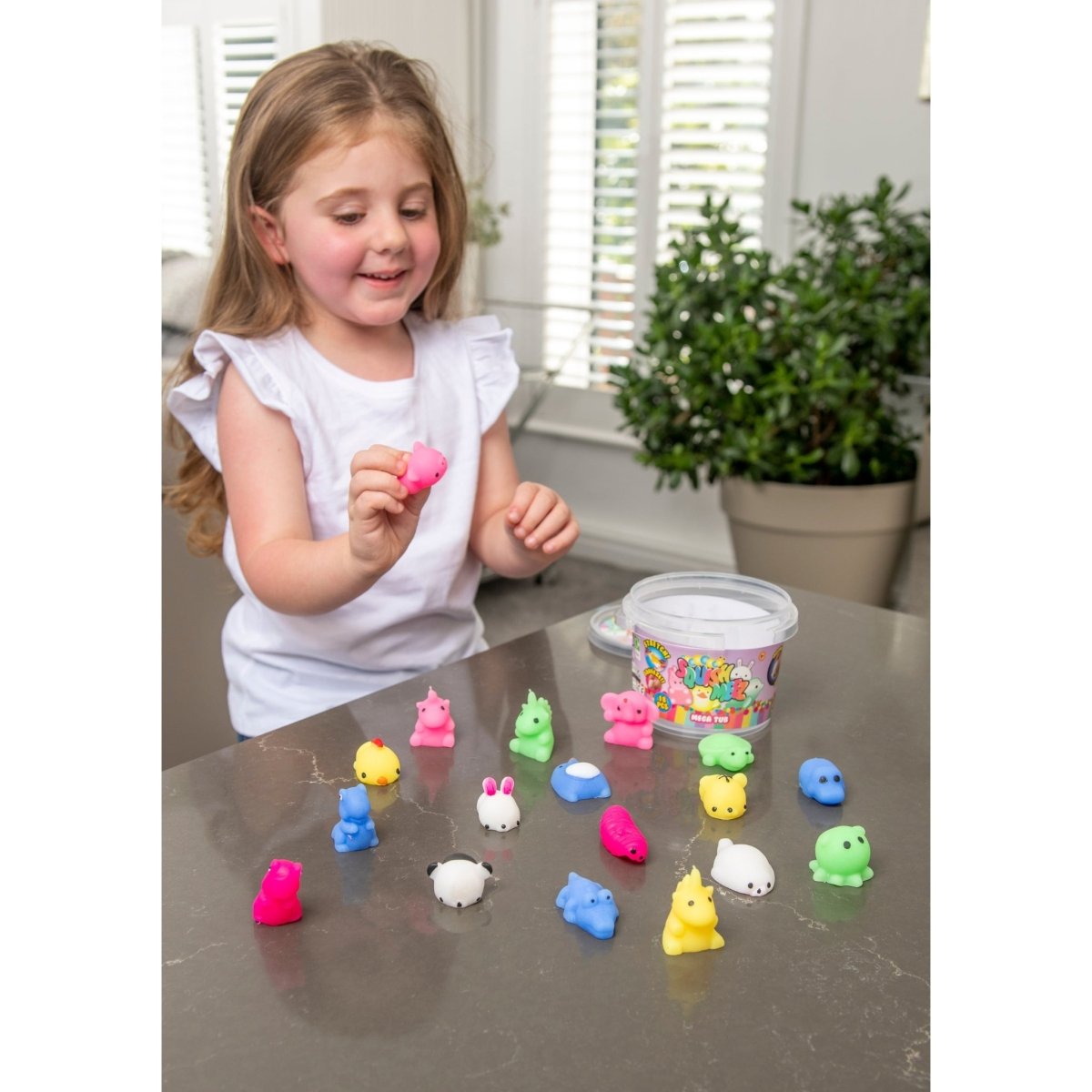 Squish Meez Mega Tub of Squishies - Kids Party Craft