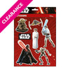 Star Wars Stickers Disney Characters High Quality A4 Pack Vinyl Decal Sheets - Kids Party Craft