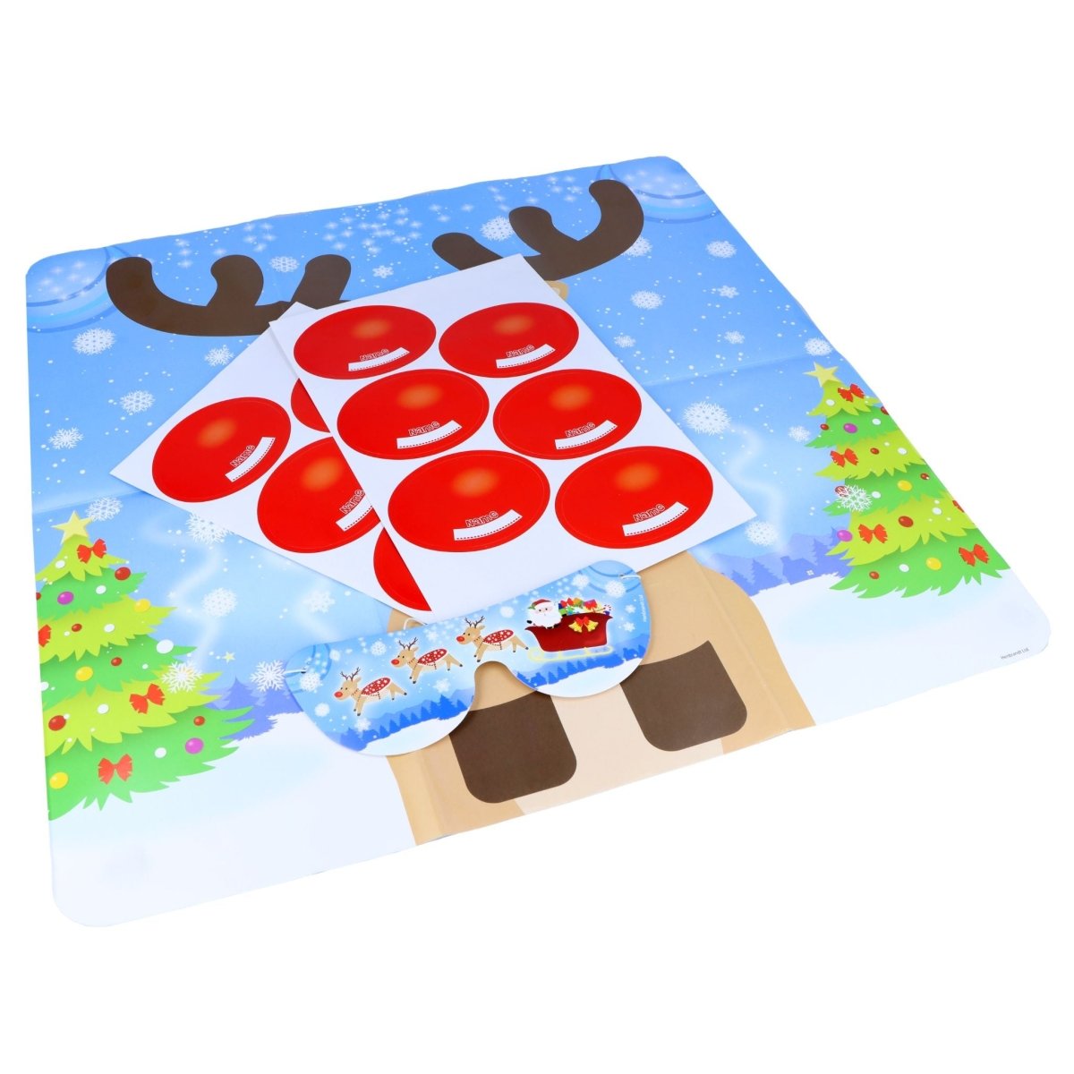 Stick The Red Nose On The Reindeer Game - Kids Party Craft