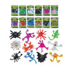 Sticky Creatures (9-11cm) and Assorted Colours - Kids Party Craft