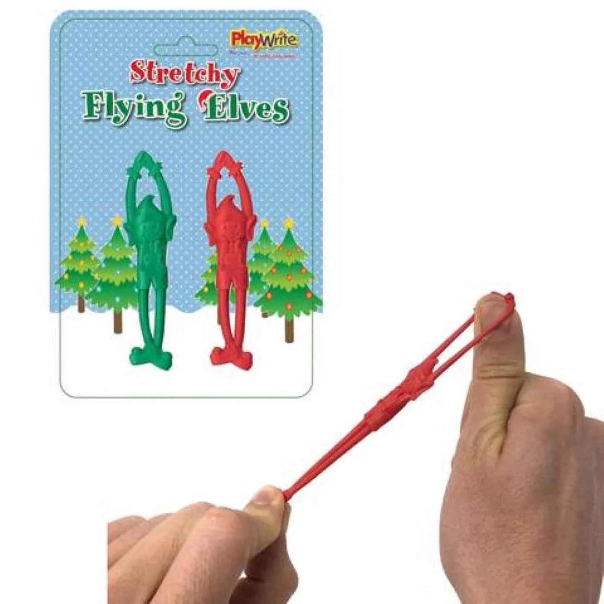 Stretchy Christmas Flying Elf - Kids Party Craft
