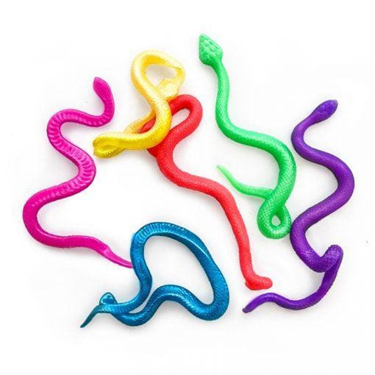Stretchy Snakes x 5 - Kids Party Craft