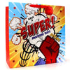 Superhero Gift Bag Square Jumbo - Kids Party Craft