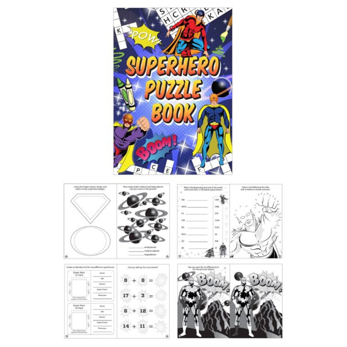 Superhero Party Bag Fillers Bundle 36 Pack