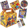Superhero Pre-Filled Party Food Boxes - Kids Party Craft