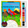 T-Rex Buddies Poster & Paint Book - Kids Party Craft