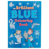 The Brilliant Blue A4 Colouring Book - Kids Party Craft