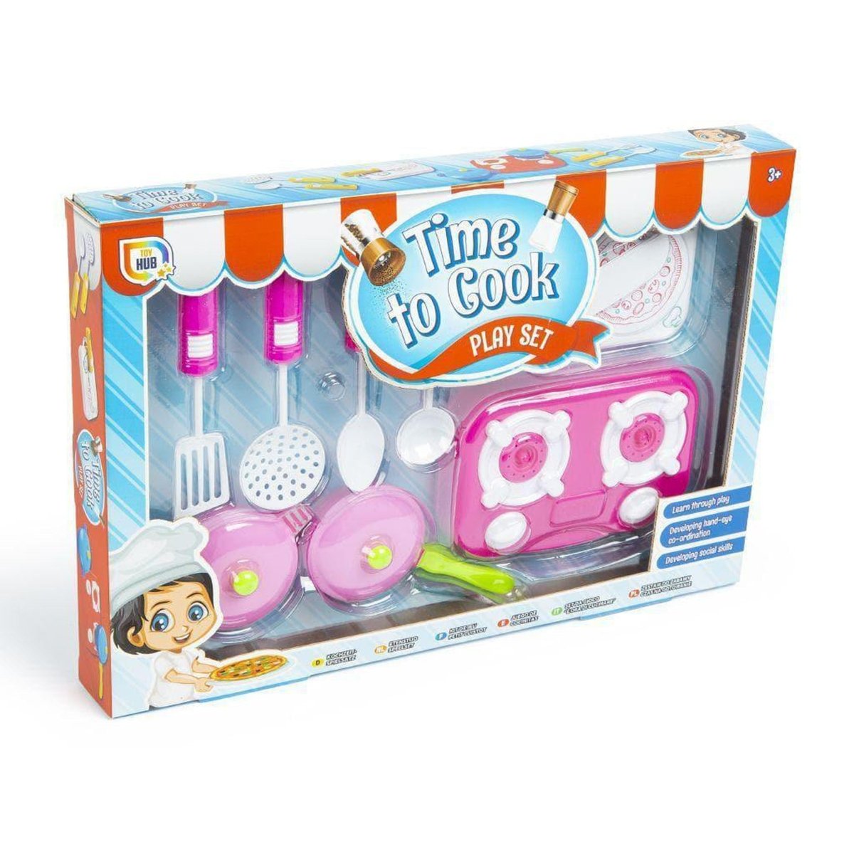 Time To Cook Play Set - Kids Party Craft