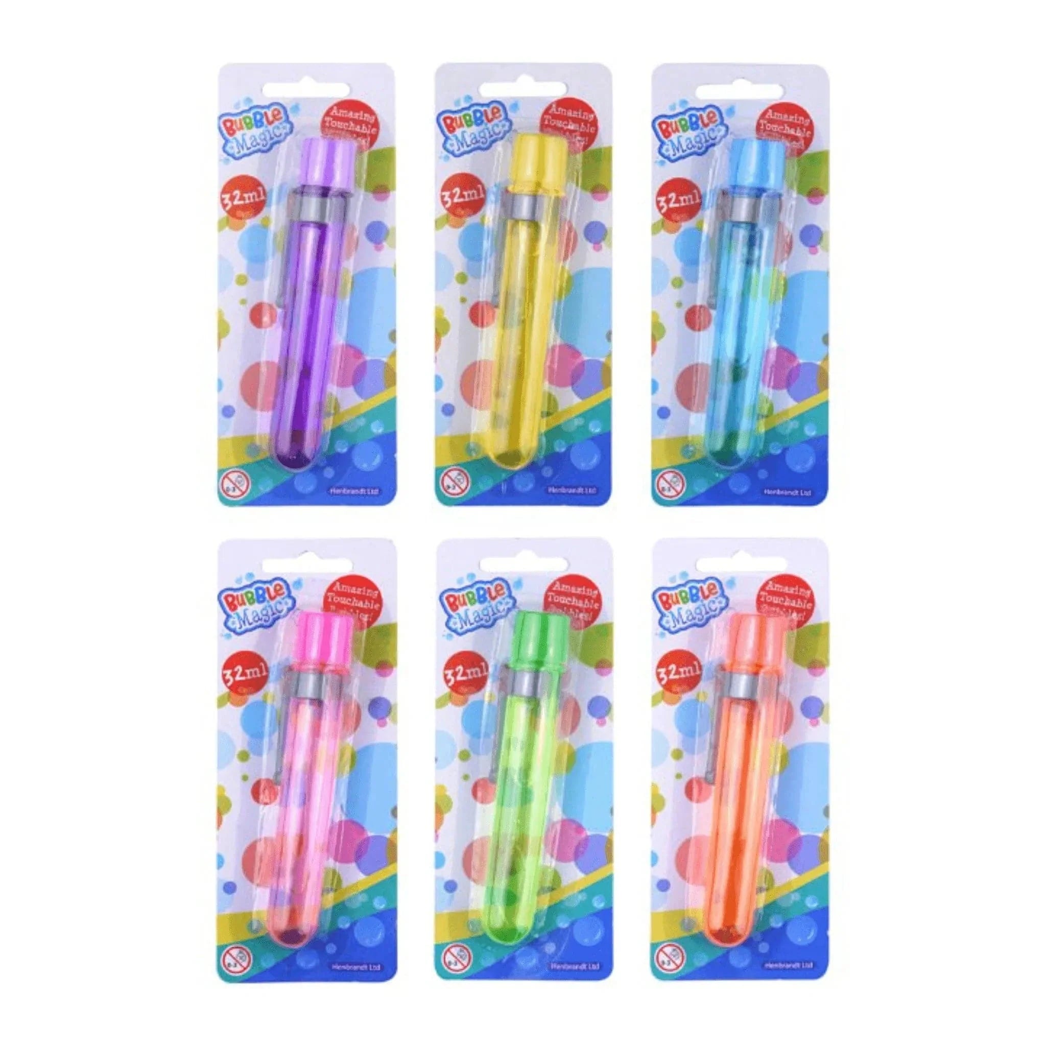 Touchable Bubble Test Tube With Wand - Kids Party Craft