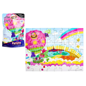 Trolls Puzzle On The Go - Kids Party Craft