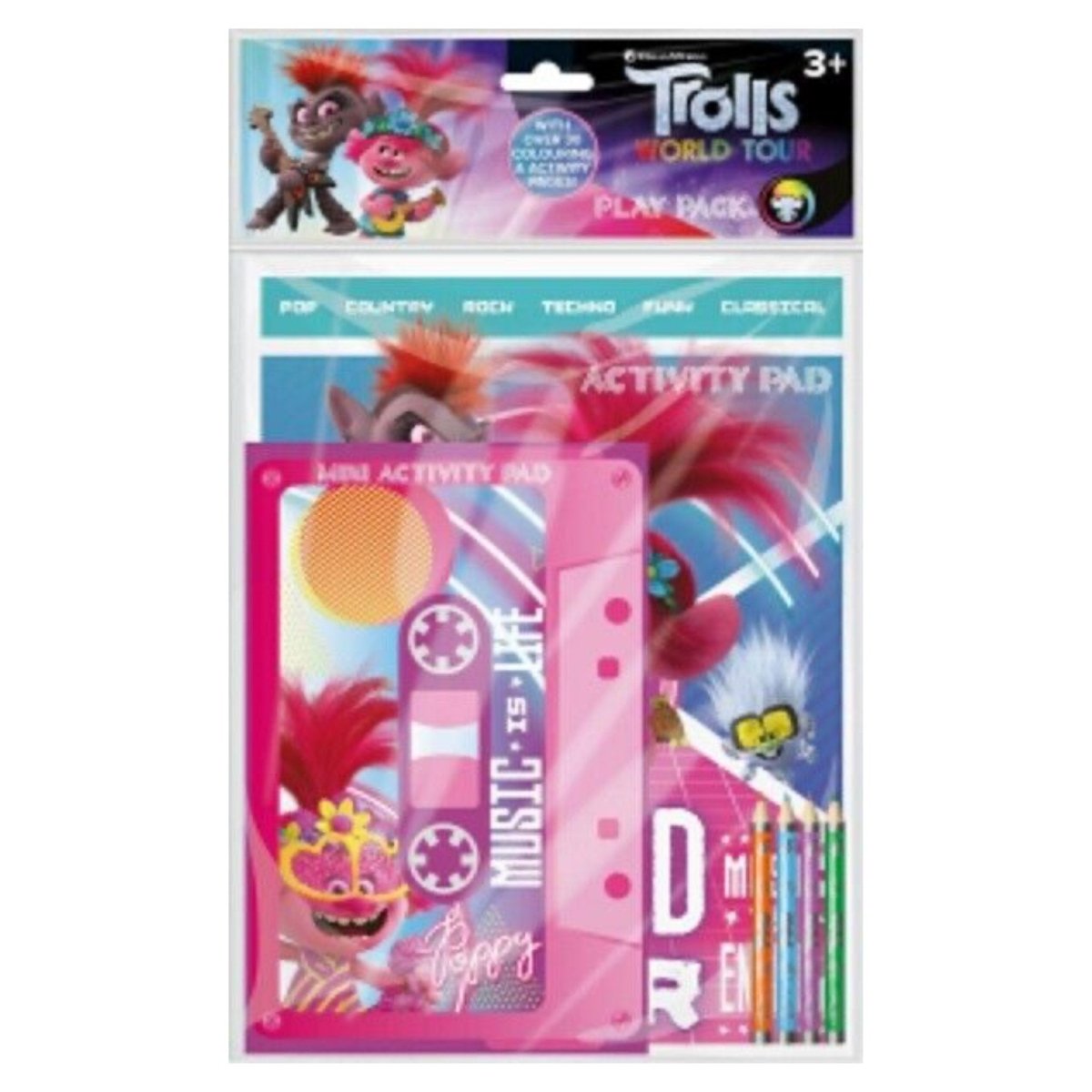 Trolls World Tour Play Pack - Kids Party Craft