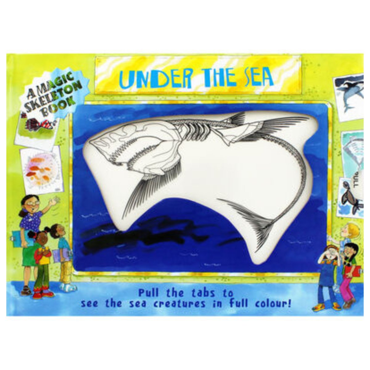 Under the Sea Magic Skeleton Book - Kids Party Craft