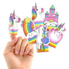 Unicorn 3D Finger Puppet - Kids Party Craft