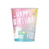 Unicorn 9oz Paper Cups 8pk - Kids Party Craft