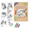 Unicorn A6 Colouring Set Eco Friendly - Kids Party Craft