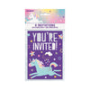 Unicorn Birthday Party Invitations 8pk - Kids Party Craft