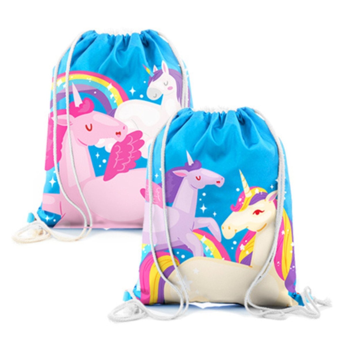 Unicorn Drawstring Bag - Kids Party Craft