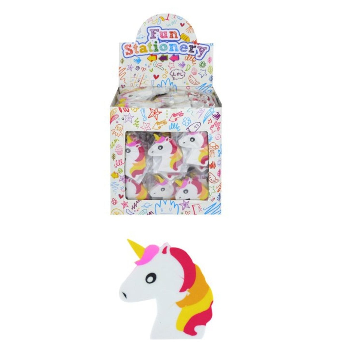 Unicorn Eraser - Kids Party Craft