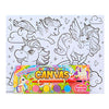 Unicorn Paint Your Own Canvas Board - Kids Party Craft