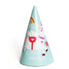 Unicorn Paper Party Hats 12pk - Kids Party Craft