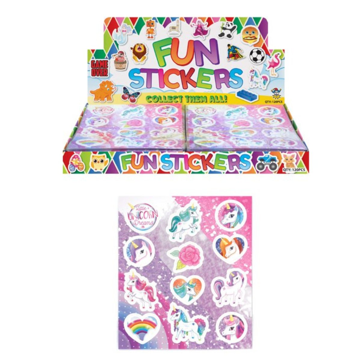 Unicorn Party Bag Fillers Bundle 36 Pack