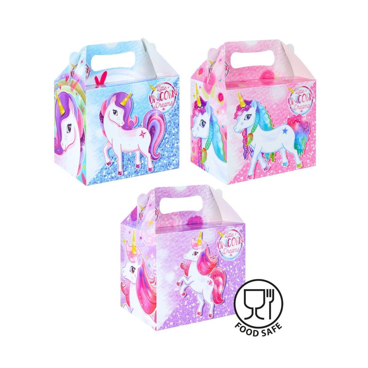 Unicorn Party Food Boxes - Kids Party Craft
