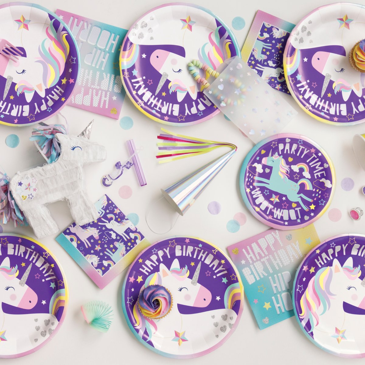 Unicorn Party Kit For 8
