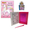 Unicorn Secret Sketcher pad - Kids Party Craft