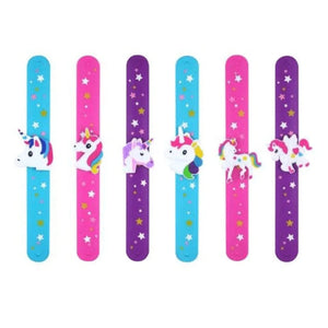 Unicorn Snap Bracelets with Print - Kids Party Craft