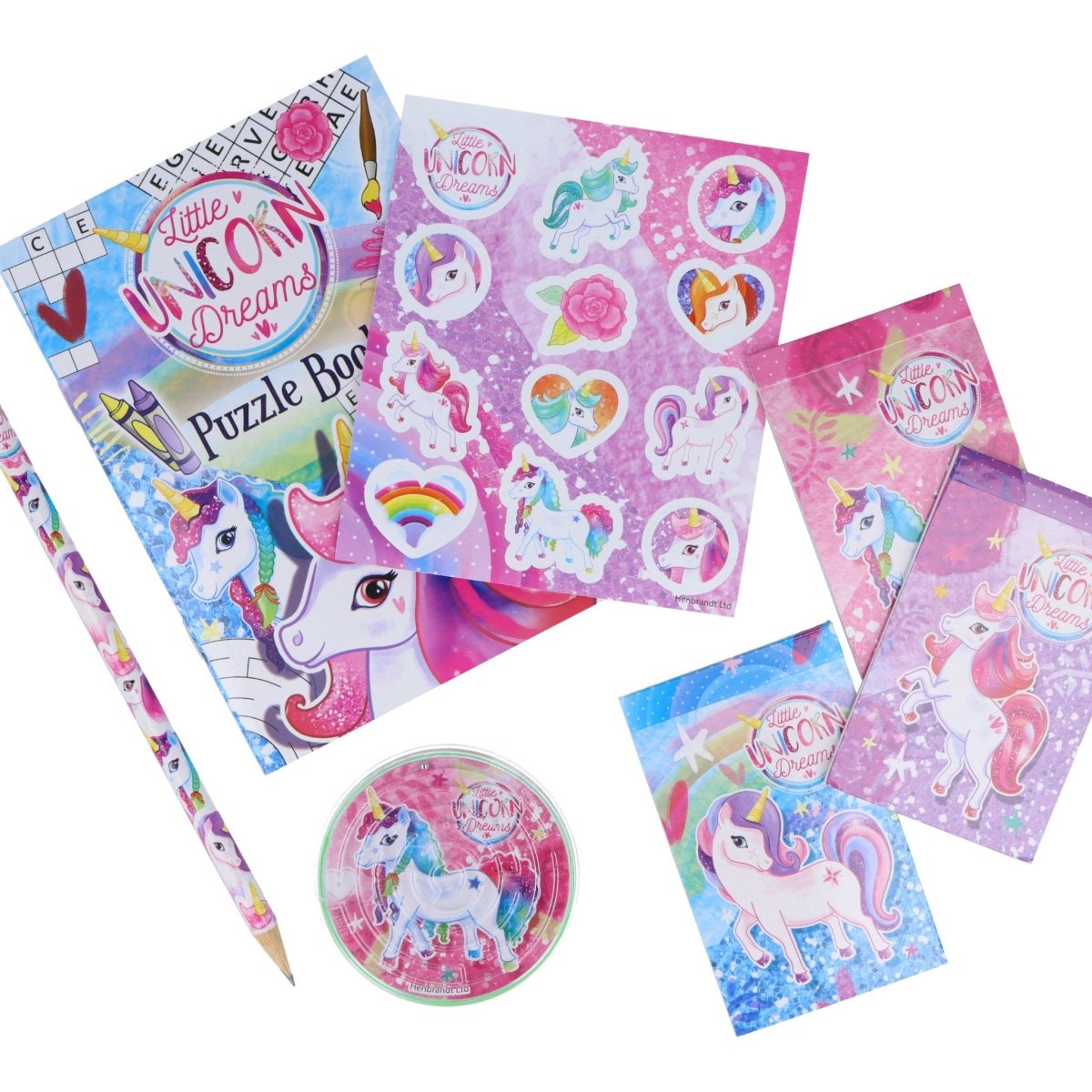 Unicorn Stationery Set 5pc - Kids Party Craft