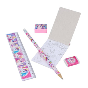 Unicorn Stationery Set 5pc - Kids Party Craft