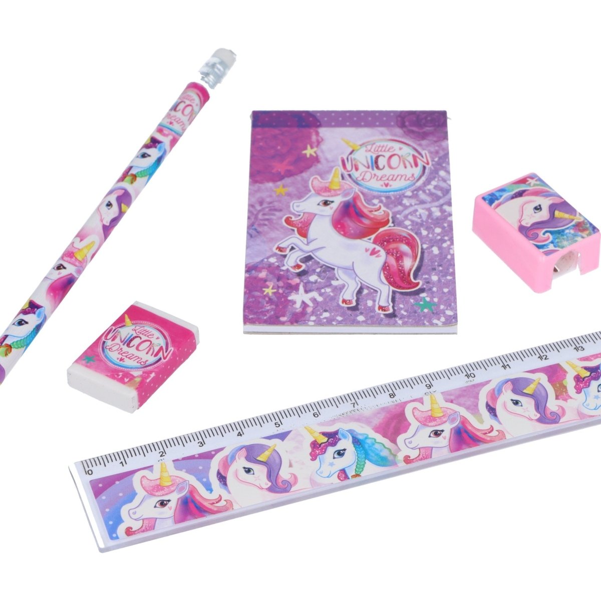 Unicorn Stationery Set 5pc - Kids Party Craft