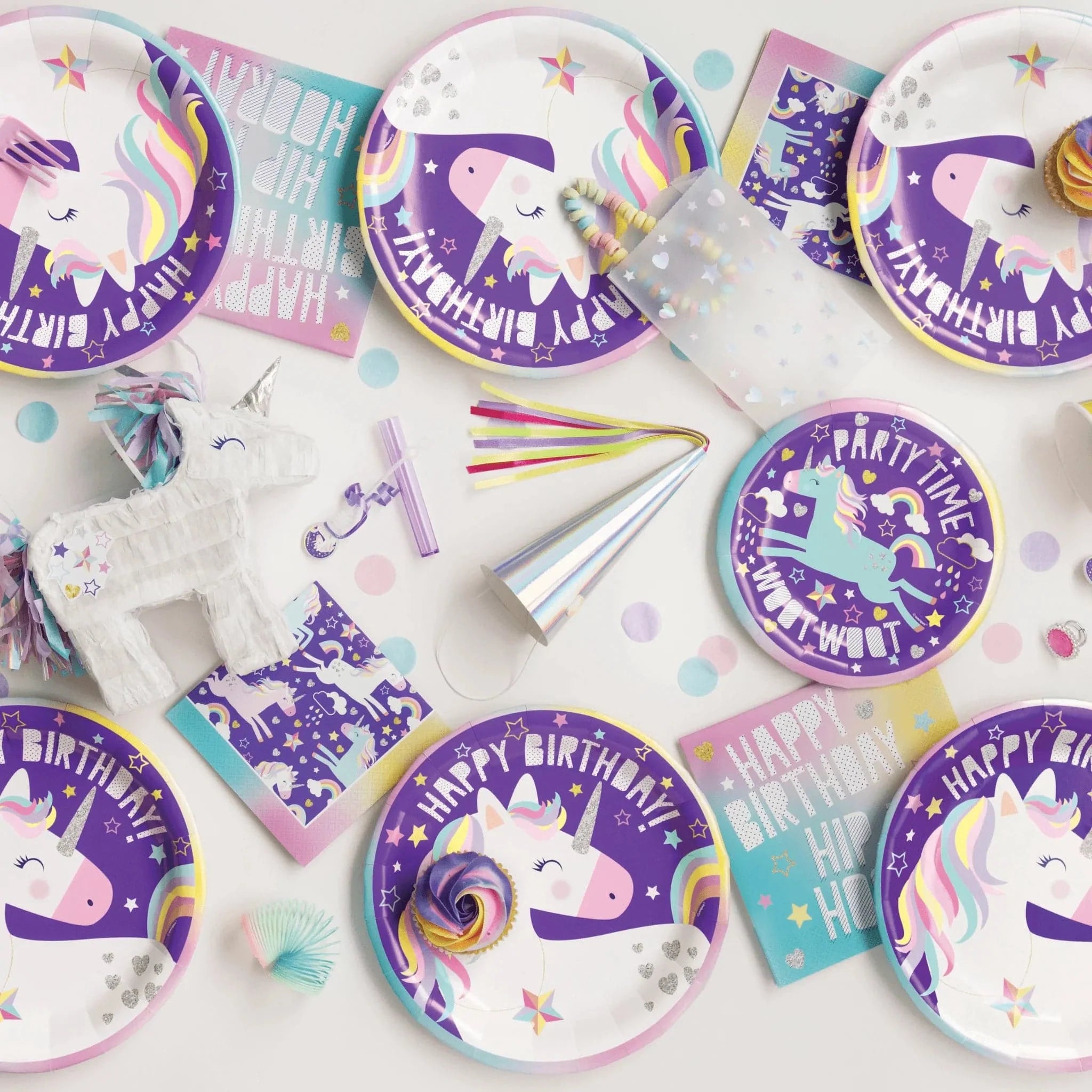 Unicorn Table Cover - Kids Party Craft