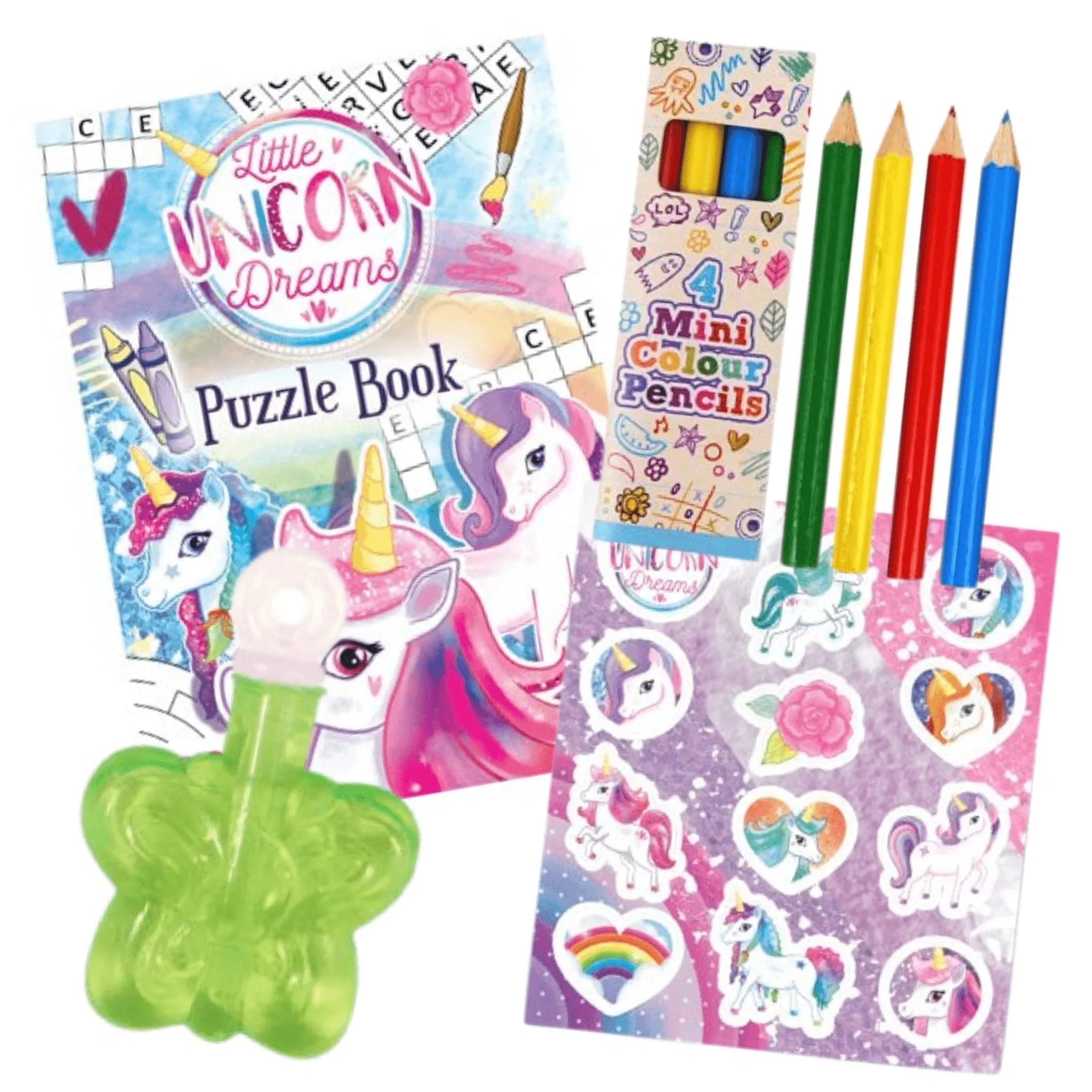 Unicorn Themed Activity Pack - Kids Party Craft