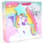 Unicorn Themed Jumbo Square Gift Bag - Kids Party Craft