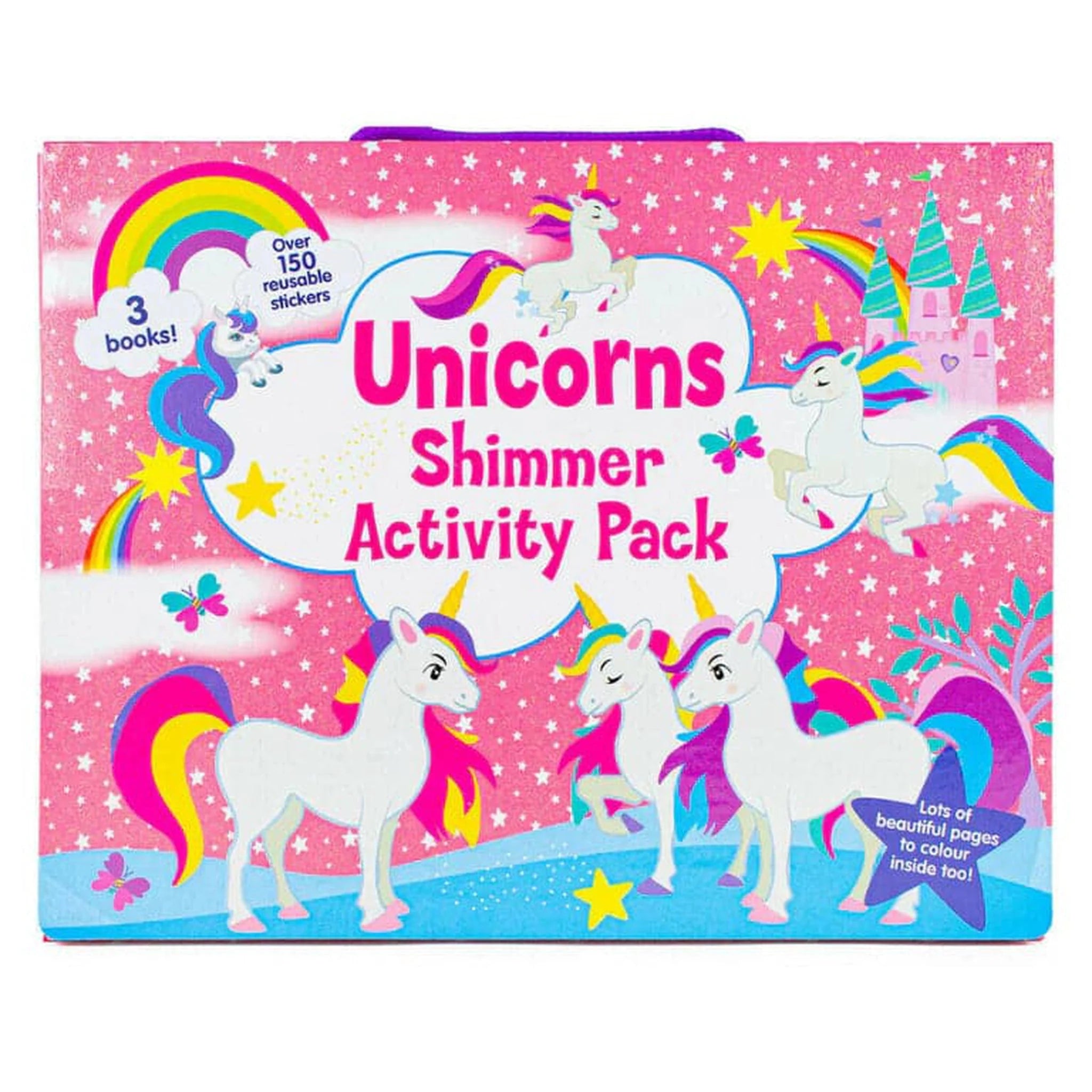 Unicorns Shimmer Activity Pack - Kids Party Craft