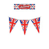 Union Jack Bunting 7m (25 Pennants) - Kids Party Craft