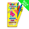 Wax Crayons Bulk Buy (Choose Quantity) - Kids Party Craft