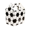White and Black Football Lunch Box - Kids Party Craft