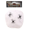 White Spider's Web with 3 Spiders - Kids Party Craft