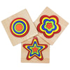 Wooden Educational Pattern Puzzle - Kids Party Craft
