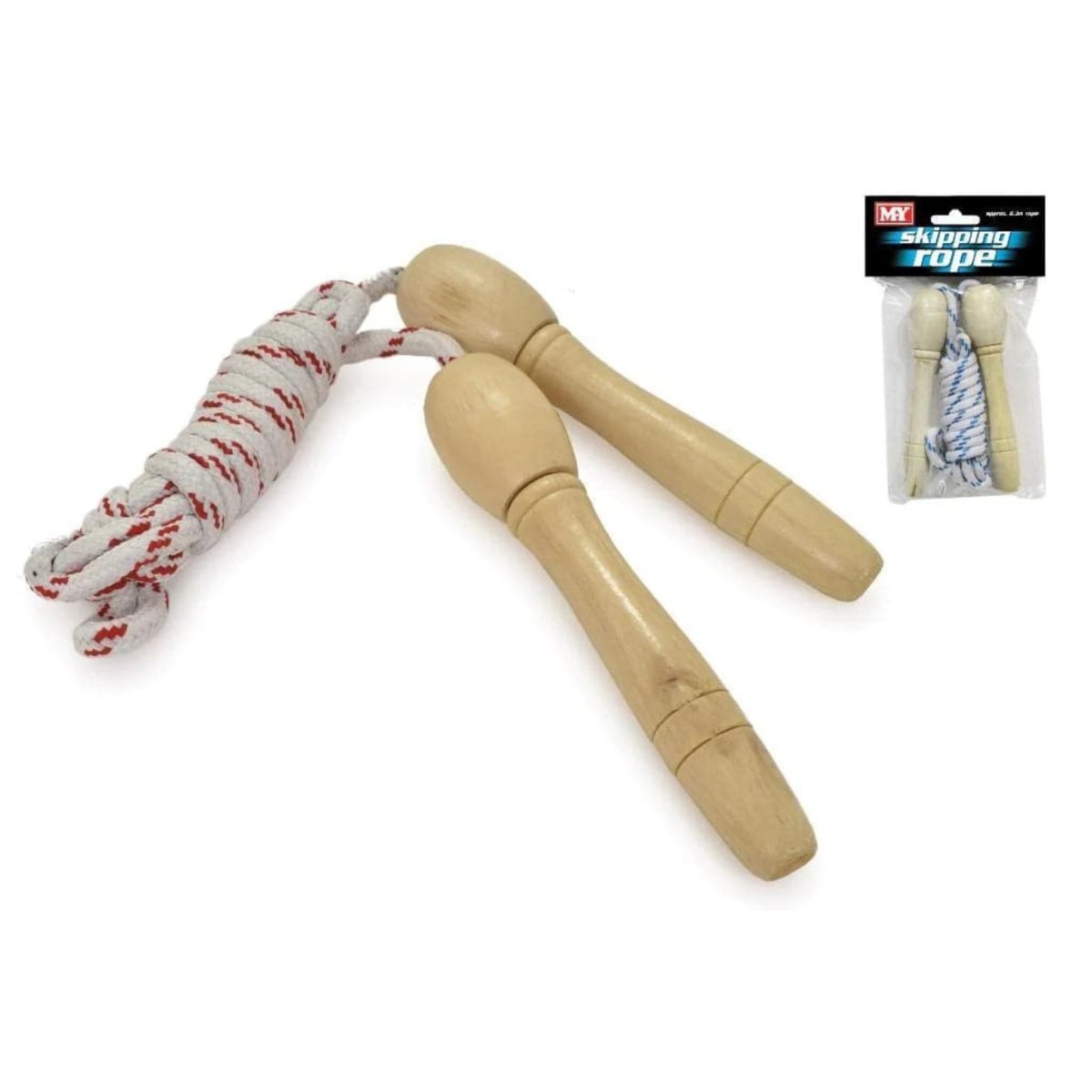 Wooden Handle Skipping Rope - Kids Party Craft